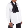 Coach Black Signature Shawl In Black