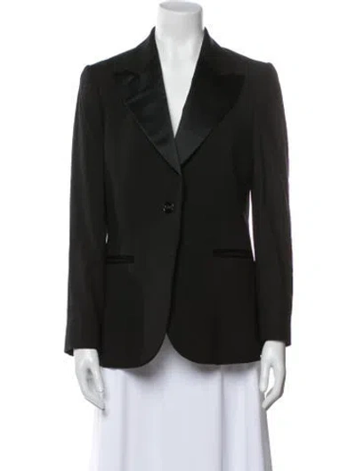Pre-owned Coach Blazer In Black