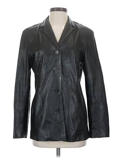 Pre-owned Coach Blazer Jacket In Black