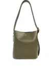 Coach Bleecker Adjustable Strap Bucket Bag In Green