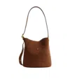 Coach Bleecker Bucket Bag In Brown