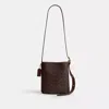 Coach Bleecker Bucket Bag 21 In Signature Canvas In Brown