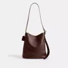 Coach Bleecker Bucket Bag 36 In Brown