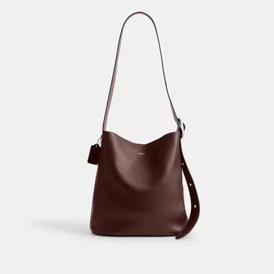 Coach Bleecker Bucket Bag 36 In Brown