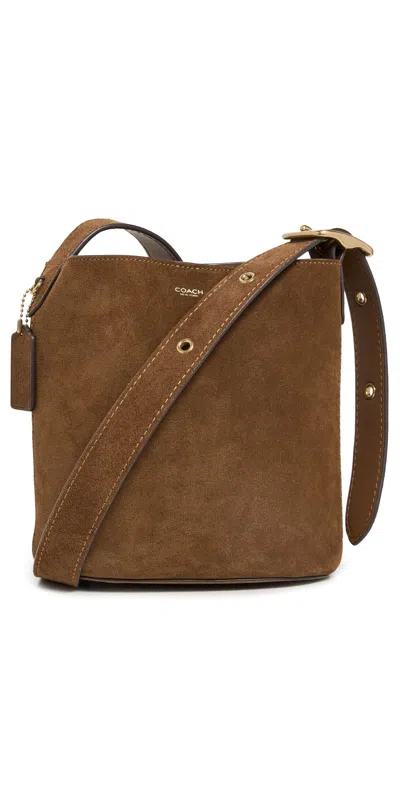 Coach Bleecker Bucket Bag B4/warm Brown