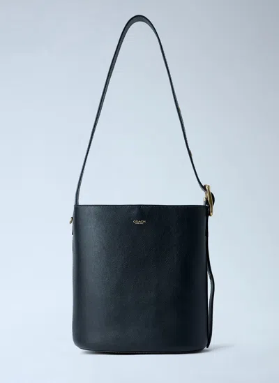 Coach Bleecker Bucket Bag In Black