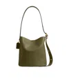 Coach Bleecker Bucket Bag In Green