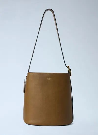 Coach Bleecker Bucket Bag In Black