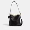 Coach Bleecker Bucket Bag In Shearling