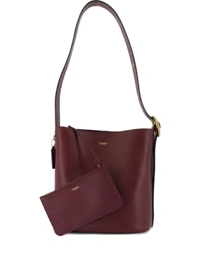 Coach Bleecker Shoulder Bag In Red