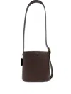 Coach Bleecker Strap Calf Leather Tote Bag In Brown