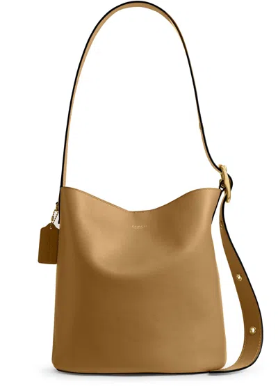 Coach Bleeker Bucket Bag In Brown