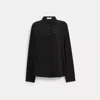 Coach Blouse In Black