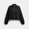 Coach Blouson Windbreaker In Black