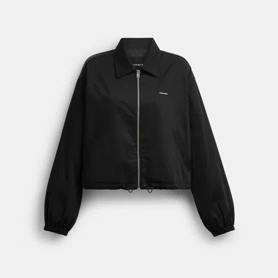 Coach Blouson Windbreaker In Black