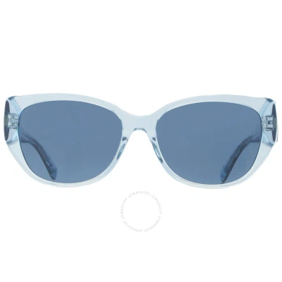 Coach Blue Cat Eye Ladies Sunglasses Hc8362u 574080 57