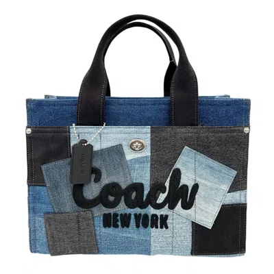 Pre-owned Coach Blue Denim Handbag ()