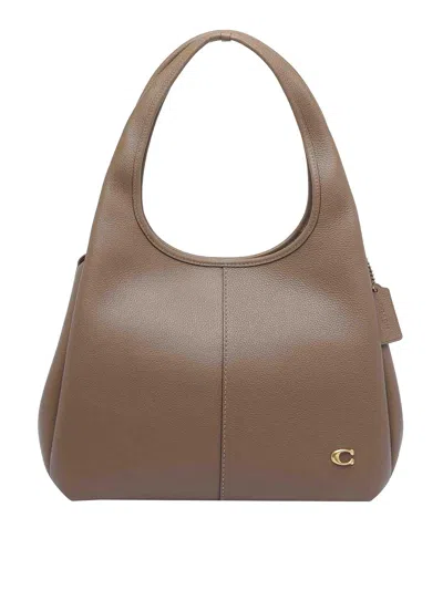 Coach Lana Shoulder Bag In Gray