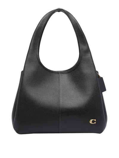 Coach Lana Shoulder Bag In Black