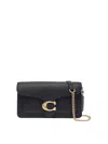 Coach Chain Strap Textured Shoulder Bag