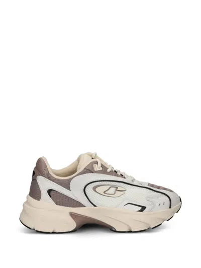 Coach Bolt Runner Multi-panelled Sneakers In White