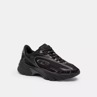 Coach Bolt Runner Sneaker In Black