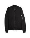 Coach Bomber Jacket In Black Polyester In Black