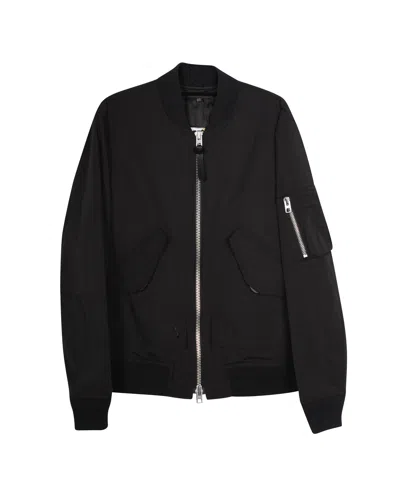 Coach Bomber Jacket In Black Polyester