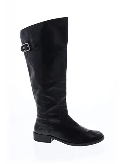 Pre-owned Coach Boots In Black