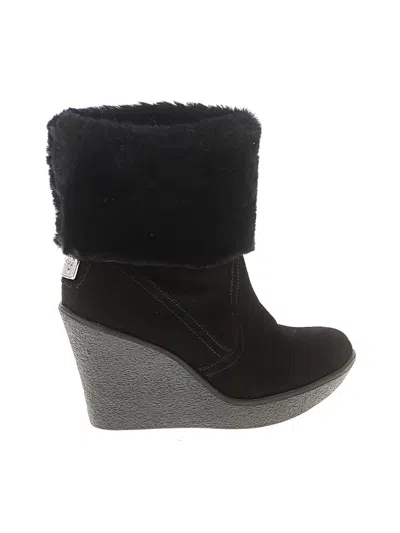 Pre-owned Coach Boots In Black