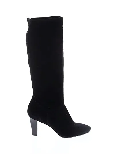 Pre-owned Coach Boots In Black