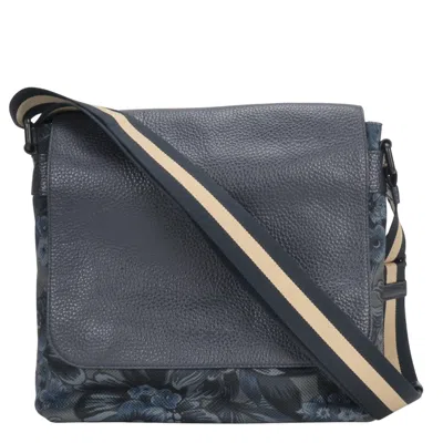 Coach Botanical Canvas Leather Shoulder Bag In Pink