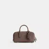 Coach Bowery Satchel 22 In Brass/dark Stone
