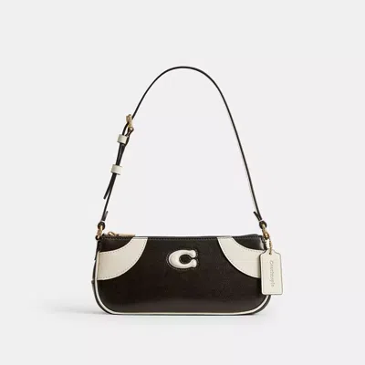 Coach Bowling Kleine Schultertasche In Black