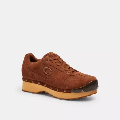 Coach Brain Dead Soho Wooden Clog In Multi