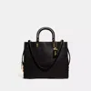 Coach Rogue In Regenerative Leather In Brass/black