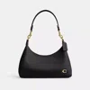 Coach Juliet Shoulder Bag In Brass/black