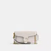 Coach Tabby Wristlet In Brass/chalk
