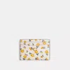 COACH ESSENTIAL CARD CASE WITH FLORAL PRINT