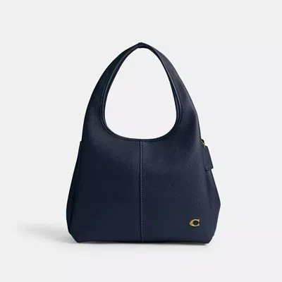 Coach In Brass/dark Navy