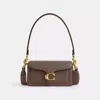 Coach Tabby Shoulder Bag 20 In Brass/dark Stone