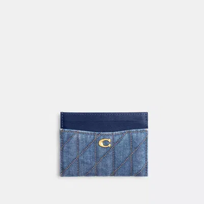 Coach In Brass/deep Blue