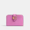 Coach In Brass/fuchsia