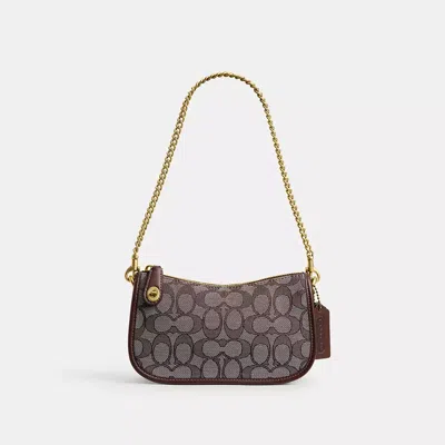 Coach In Brass/oak Maple