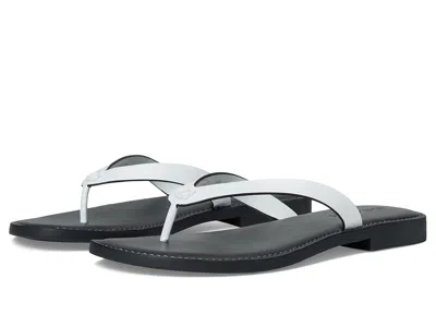 Coach Brianna Flip Flop In White