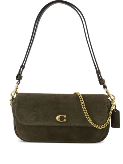 Coach Brook Chain Shoulder Bag In Green
