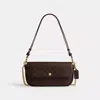Coach Brook Flap Chain Bag In Signature Canvas In Multi