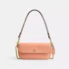 Coach Brook Flap Chain Bag In Orange