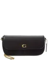 Coach Brook Flap Leather Chain Bag