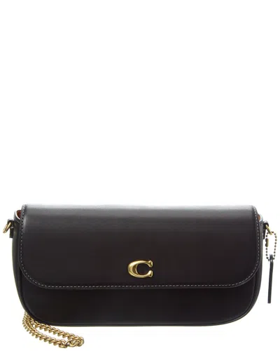 Coach Brook Flap Leather Chain Bag